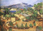 Paul Cezanne The Mountain painting